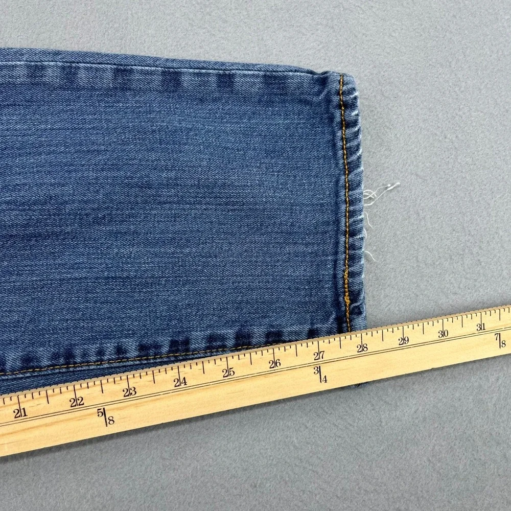 Levi's 511‎ Slim Fit Jeans Mens 34x30 Blue Medium Wash Distressed Denim